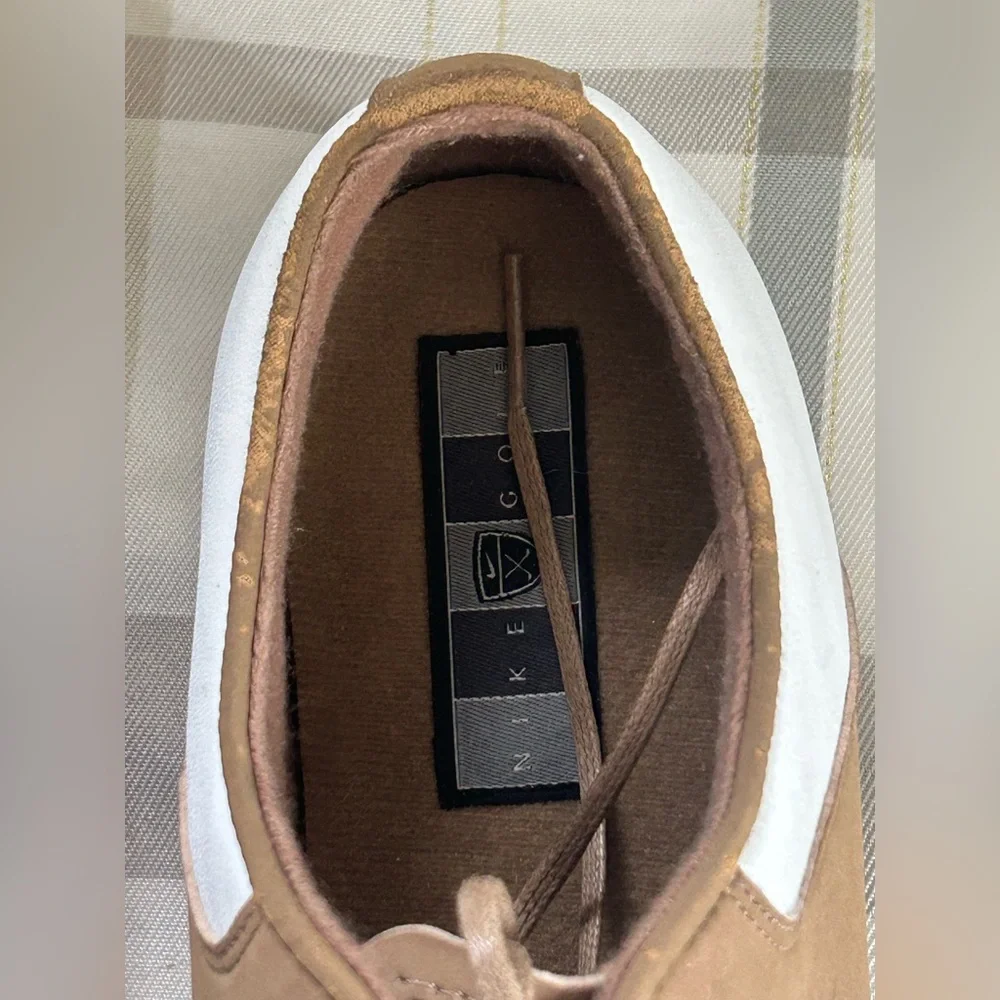 NIKE GOLF SHOES AIR ABERDEEN LEATHER UPPER WOMEN’S GOLF CLEATS - Picture 12 of 16